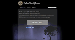 Desktop Screenshot of beforeyourlife.com